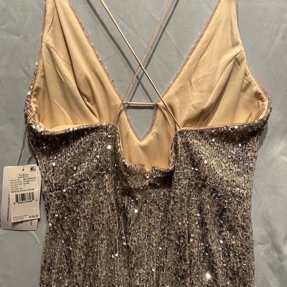 BRAND NEW Aiden Mattox Sequines Dress - Picture 3 of 7